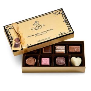 Godiva Masterpiece Milk Chocolate Bag, Individually Wrapped with Ganache Center, Gourmet Gift for Birthday, Holiday, Kosher, Halal, 7oz(Assorted)